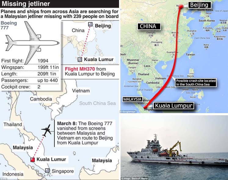 Menko Polkam: Indonesia Siap Bantu Pencarian Pesawat Malaysia Airlines